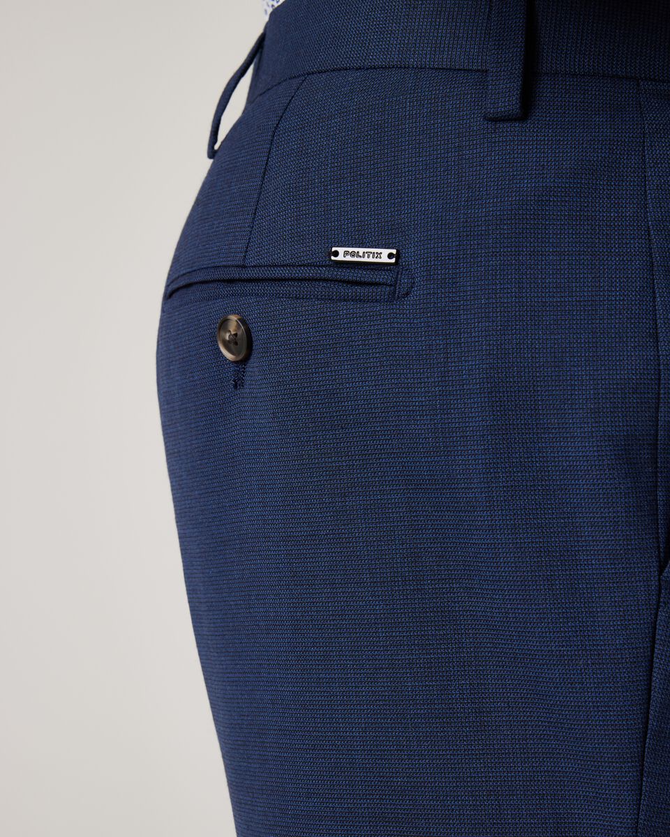 Regular Stretch Wool Blend Tailored Pant